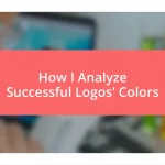 How I Analyze Successful Logos’ Colors