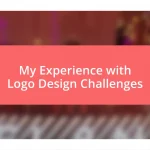 My Experience with Logo Design Challenges